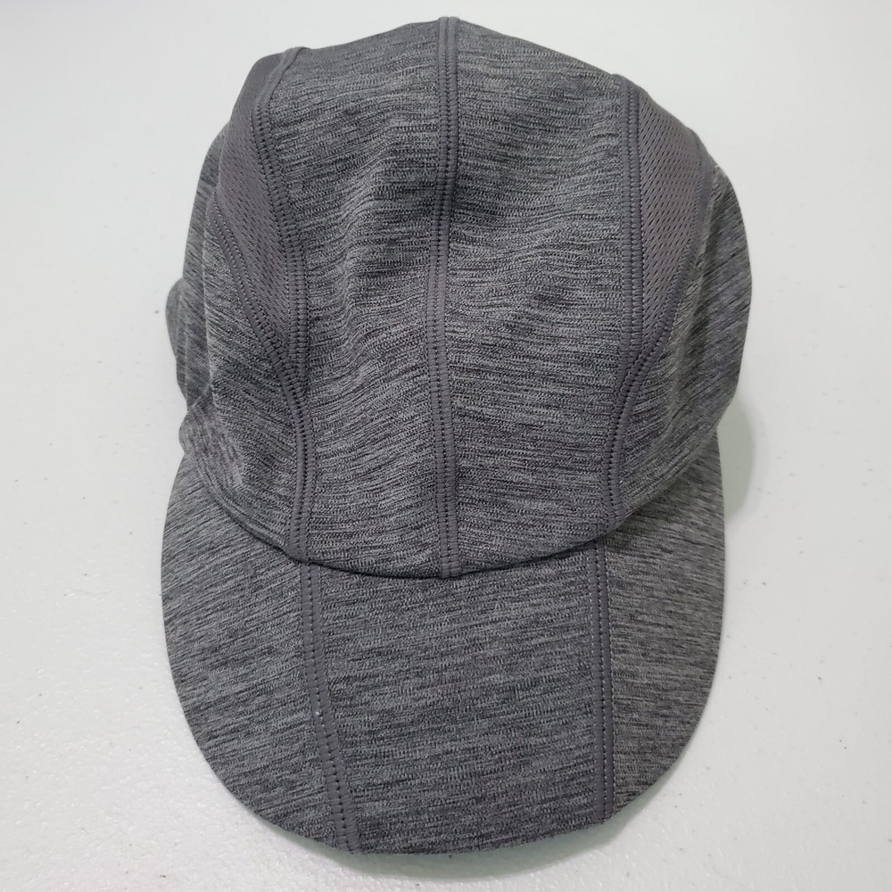 Athleta Women Hat One Size‎ Gray Active Cap Mesh Logo Ventilation